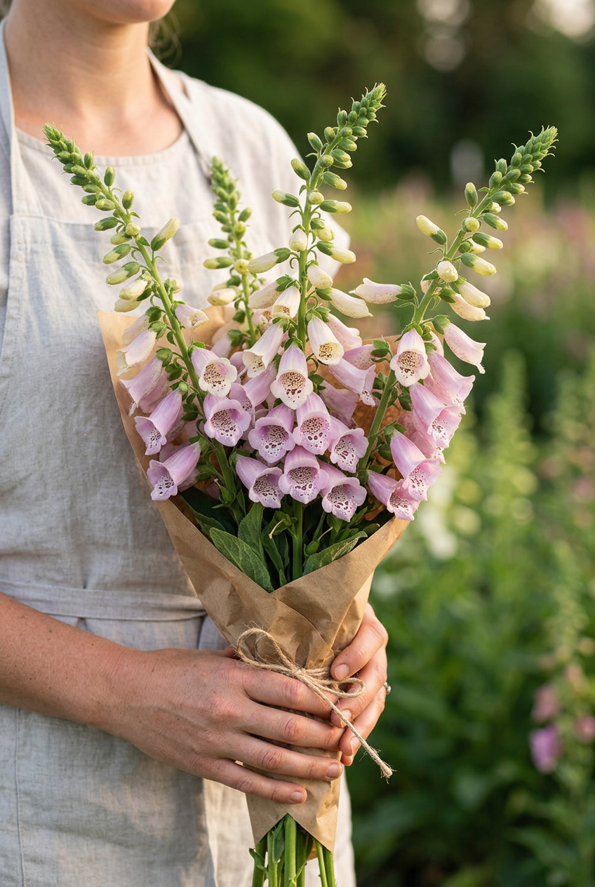 Camelot Lavender Foxglove Bouquet